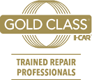 I-Car Gold Class Recognized - trained repair professionals